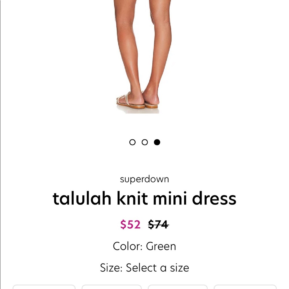 Superdown Beach Coverup Size Small - image 3